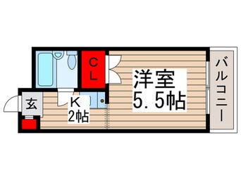 間取図 サンアベニュ－東久留米