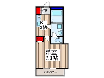 間取図 CITY STAGE COLORIER