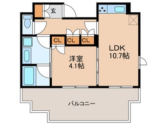 間取図 ﾌﾟﾗｳﾄﾞﾌﾗｯﾄ浅草橋Ⅲ