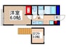 ブリーズフォーレ 1Kの間取り