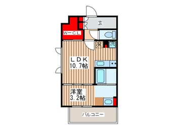 間取図 ORSUS ASAKUSA