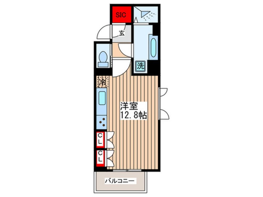 間取図 ORSUS ASAKUSA