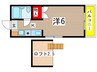 フェリーチェＴ.Ｎ. 1Kの間取り