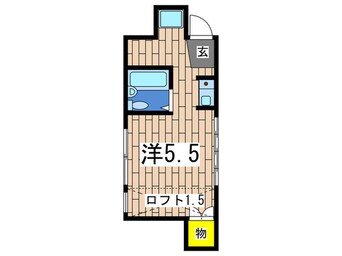 間取図 ライトウェル境木Ⅰ