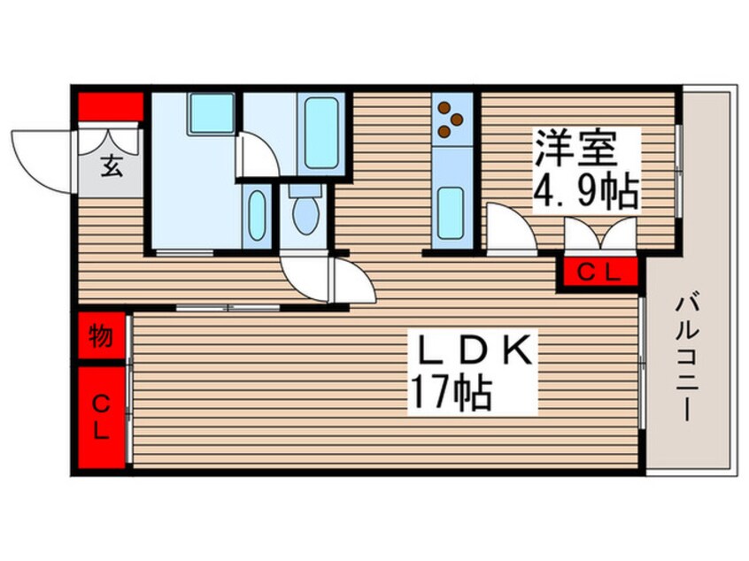 間取図 秋津コート