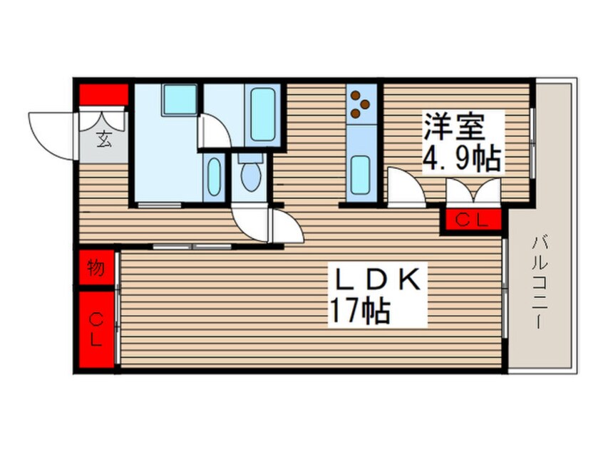 間取図 秋津コート