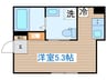 ブライトアンナ 1Rの間取り