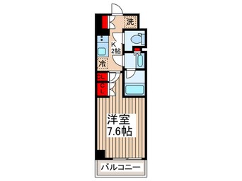 間取図 ｻﾞ・ﾊﾟｰｸﾊﾋﾞｵ上野御徒町