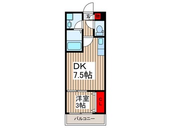 間取図 仮)ジーメゾン狭山鵜ノ木