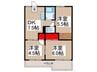 ハイツ山場玲３ 3DKの間取り