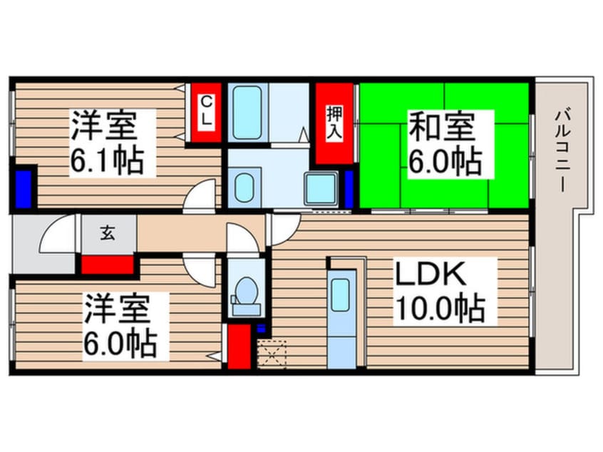 間取図 エマーレふじみ野