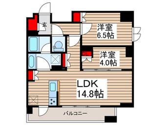 間取図 Brilliaist上野稲荷町