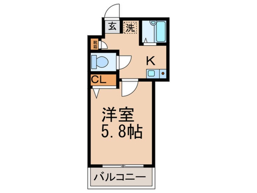 間取図 グランディール武蔵小杉