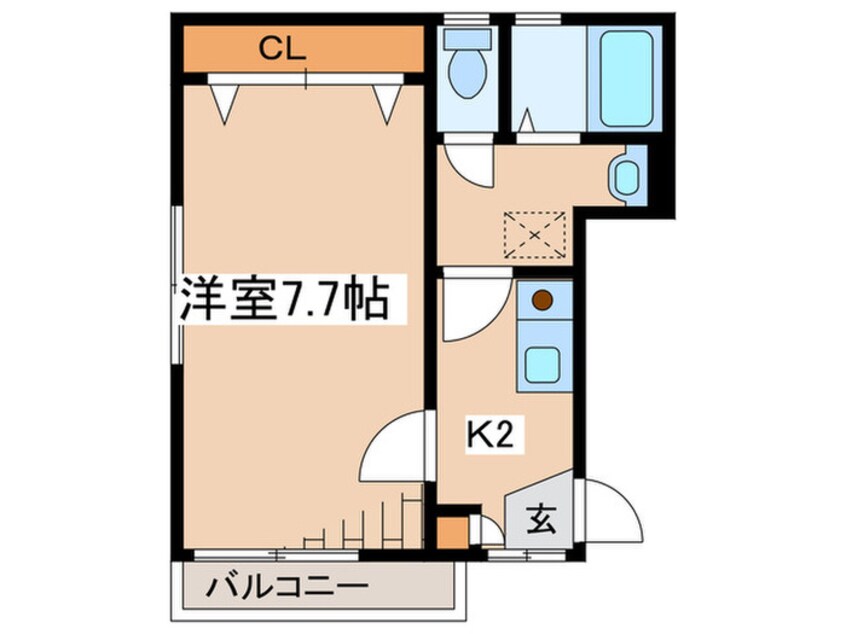 間取図 サンモ－ル