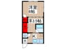 森沢荘 2Kの間取り