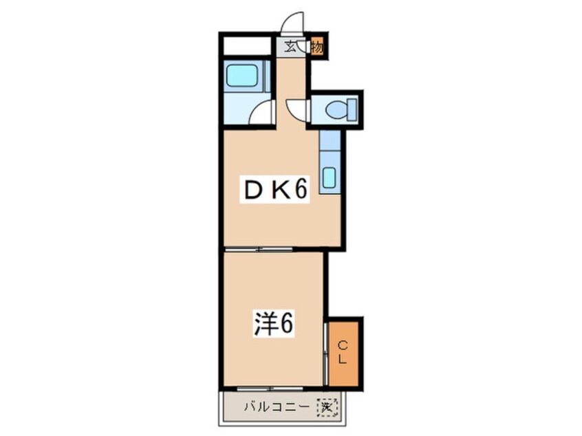 間取図 エスポワール青葉台