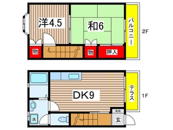 間取図 セゾンアドラブール
