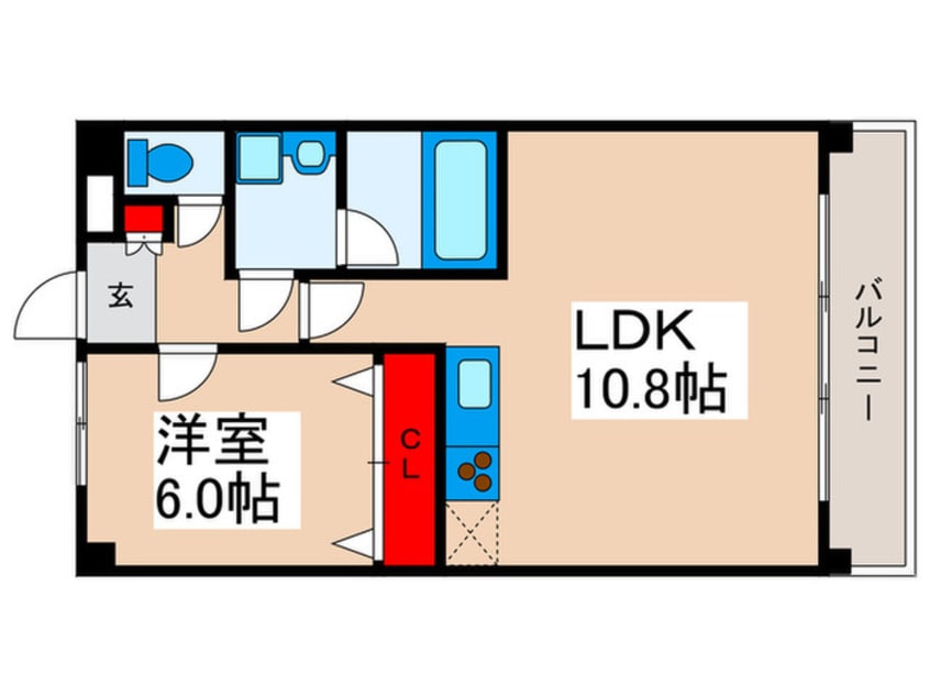 間取図 オ－ベルニュⅡ