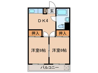 間取図 第3ひばりマンション