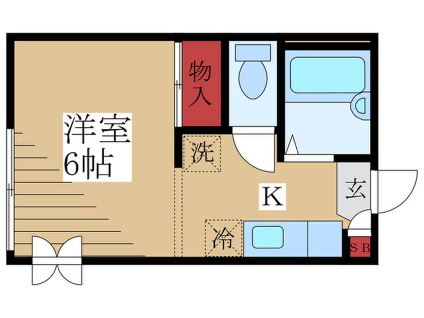 間取図 ベルマイユ