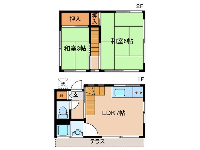 間取り図 小美邸