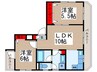 ＪＬＢグランエクリュ南行徳 2LDKの間取り