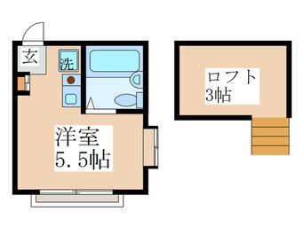 間取図 マロンハイツ