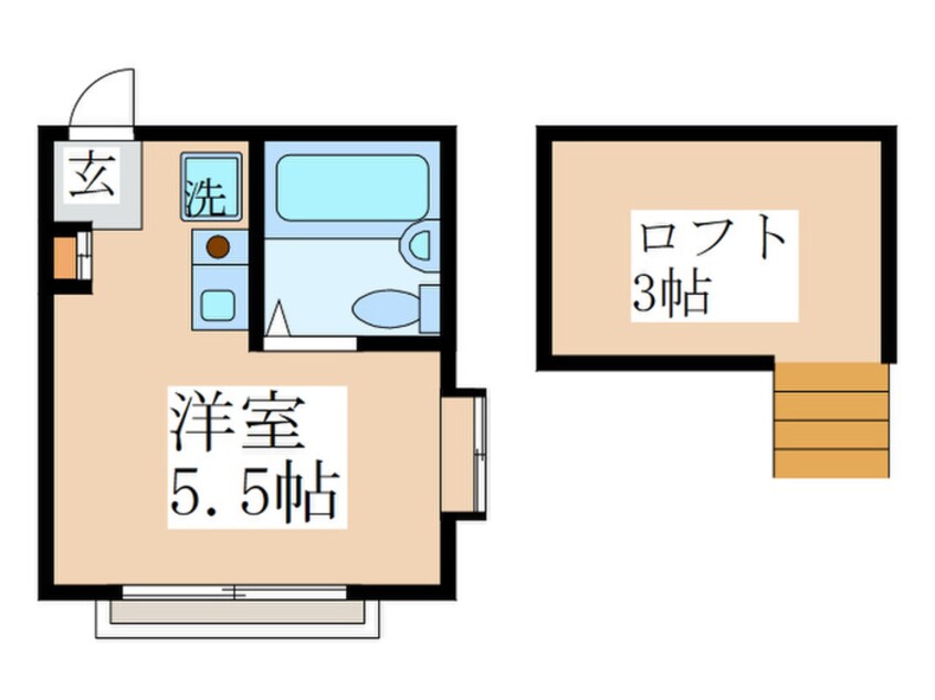 間取図 マロンハイツ