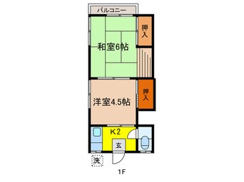 間取図 加瀬荘