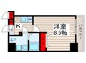 プレール・ドゥーク西新井Ⅲ 1Kの間取り