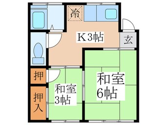 間取図 第一萬両荘