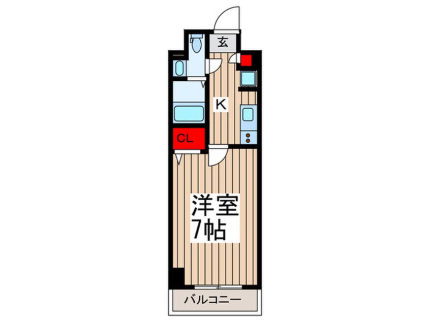 間取図 アルファコート西川口２６