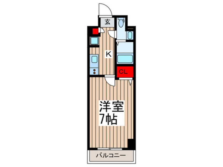 間取図 アルファコート西川口２６