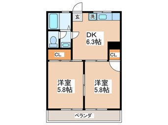 間取図 ハイム２１