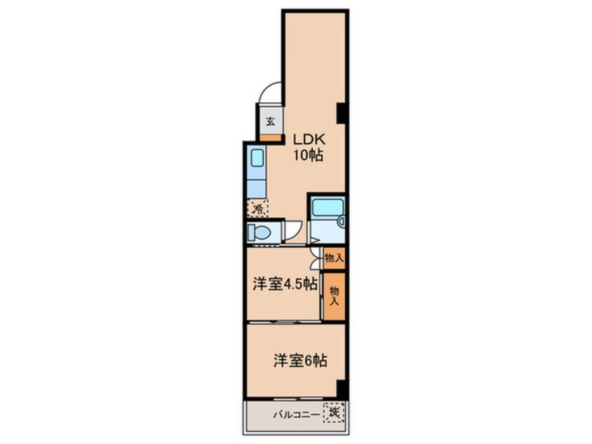 間取図 岩村ビル