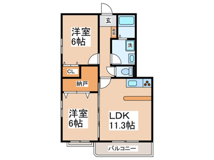 間取図 スコルピオンⅠ