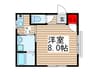 シャルム押上 1Kの間取り