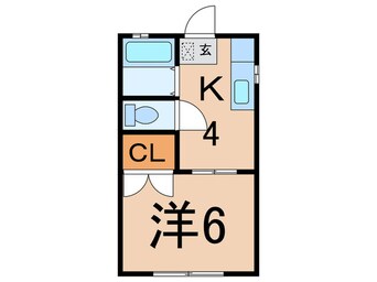 間取図 ハイツ白楽