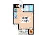 ロイヤルパレス（４０２） 1Rの間取り