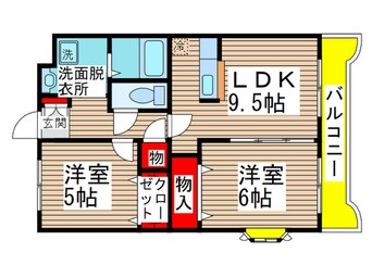 間取図 ガ－デンテラス千葉