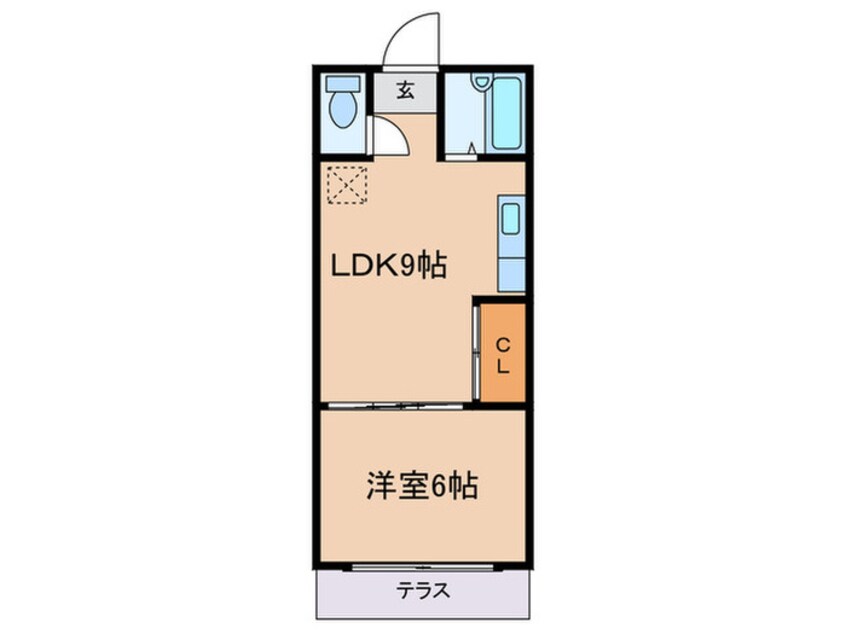 間取図 ガ－デン谷川