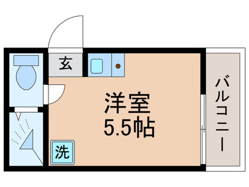 間取図 ファブール千川