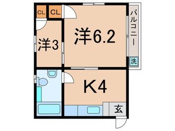 間取図 目黒ハイツ