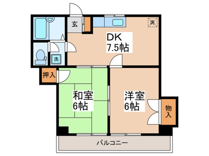 間取図 小山ビル