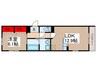 ル　シエル 1LDKの間取り