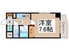 レジディア大島 1Kの間取り