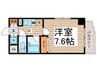 レジディア大島 1Kの間取り