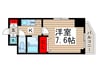 レジディア大島 1Kの間取り