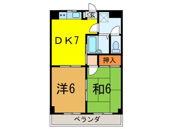 間取図 セントラルハイツ