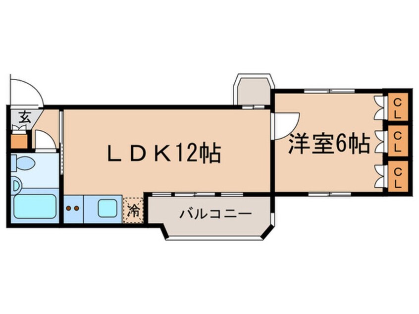 間取図 ライブコア目白